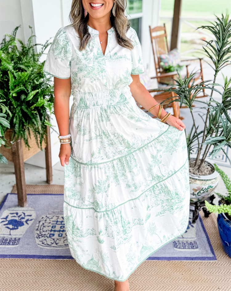 CINDY | Dámská Maxi Šaty Modelující