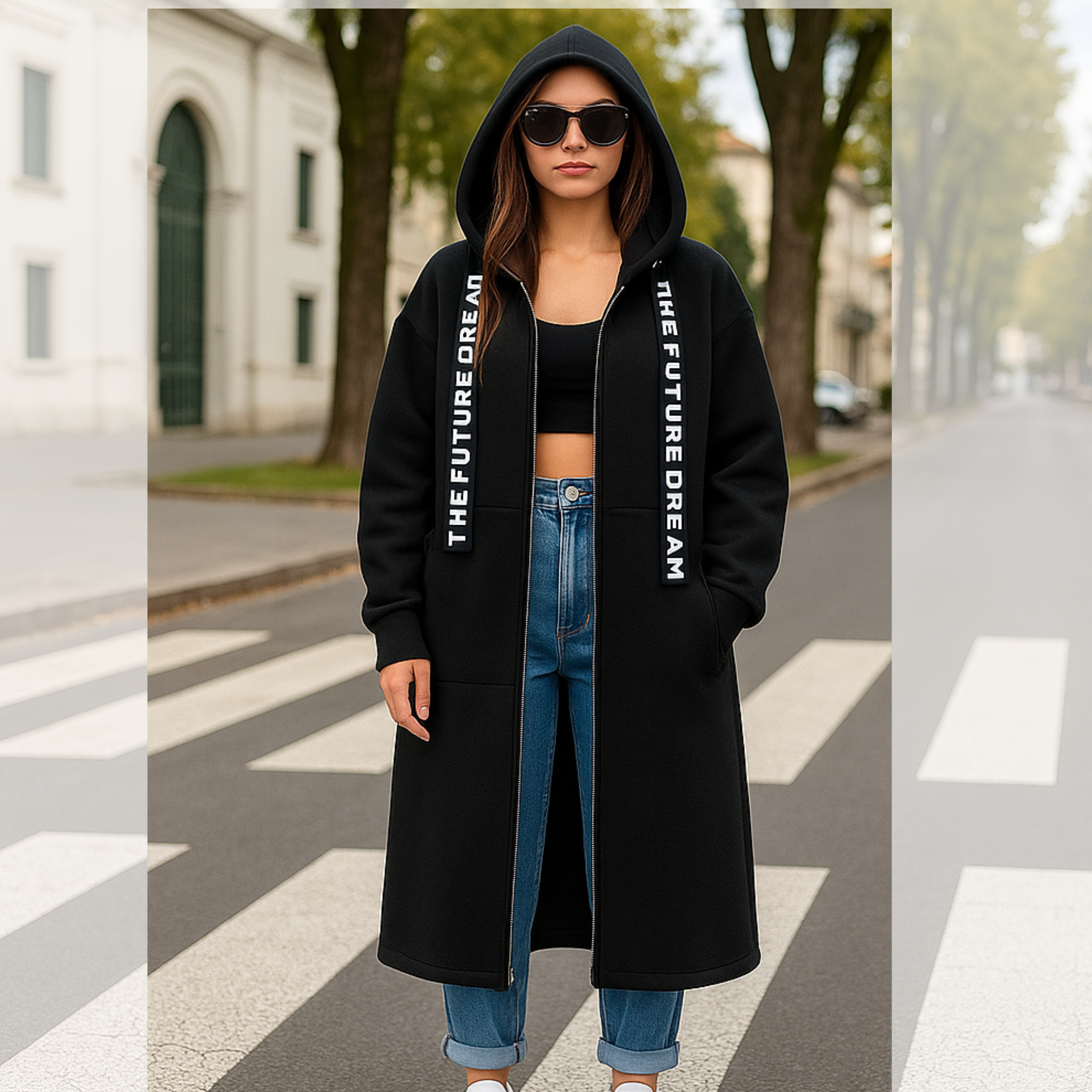 Arden Flux Dámský Hřejivý Fleece Zip-Up Kabát s Kapucí