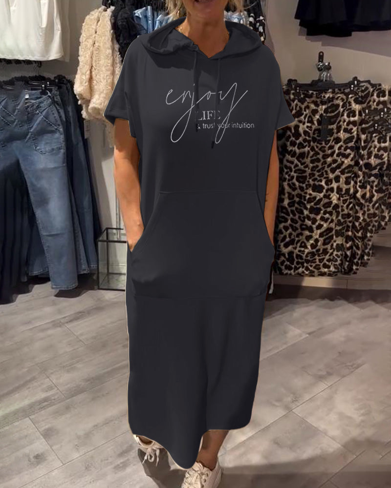 Saskia™ | Casual Hoodie Šaty