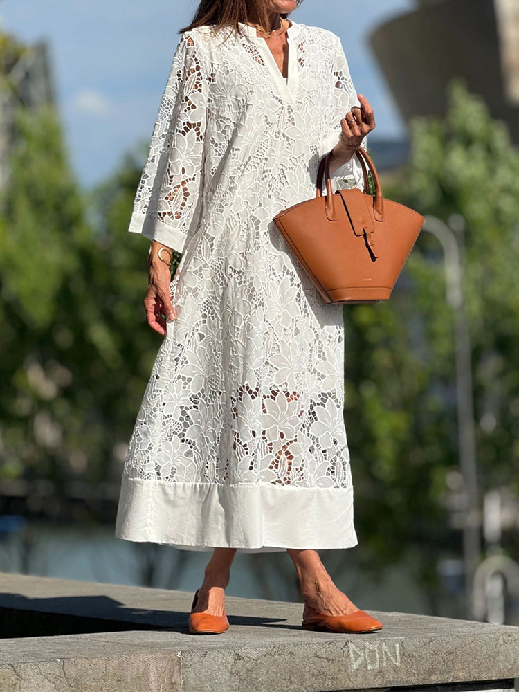 FRANCISCA | Elegantní Šaty s Okraji