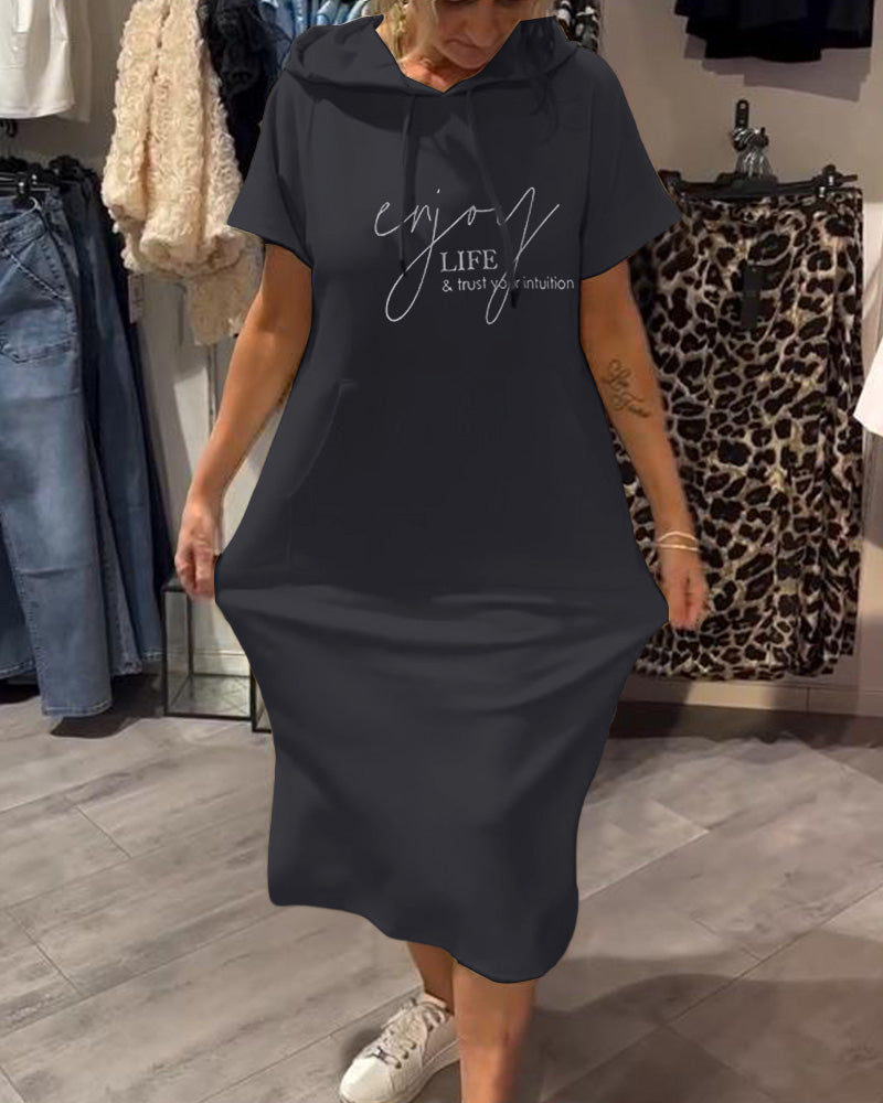 Saskia™ | Casual Hoodie Šaty