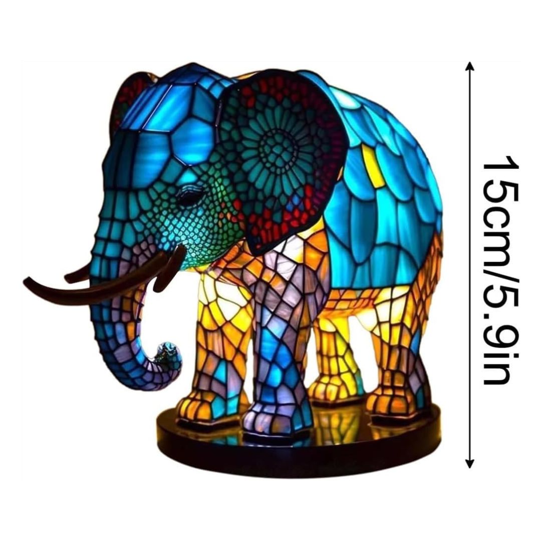 LeuchtElefant - ručně vyrobená lampa, která rozjasní srdce