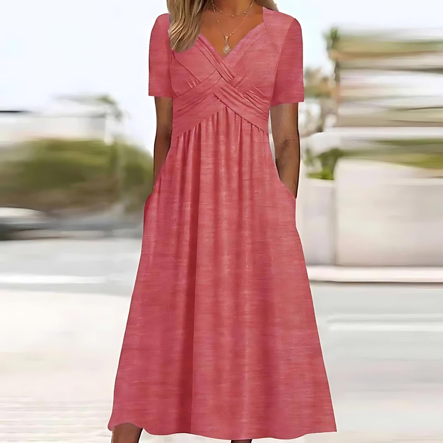 Birgitte - Casual midi šaty