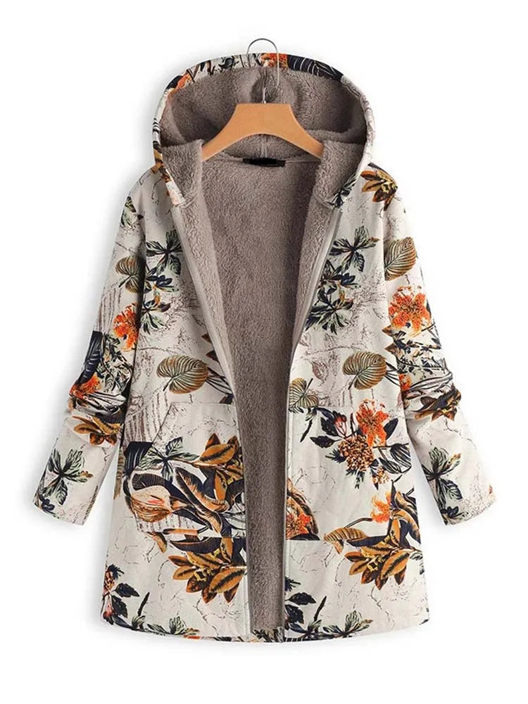 Sofia™ | Květovaná fleece bunda
