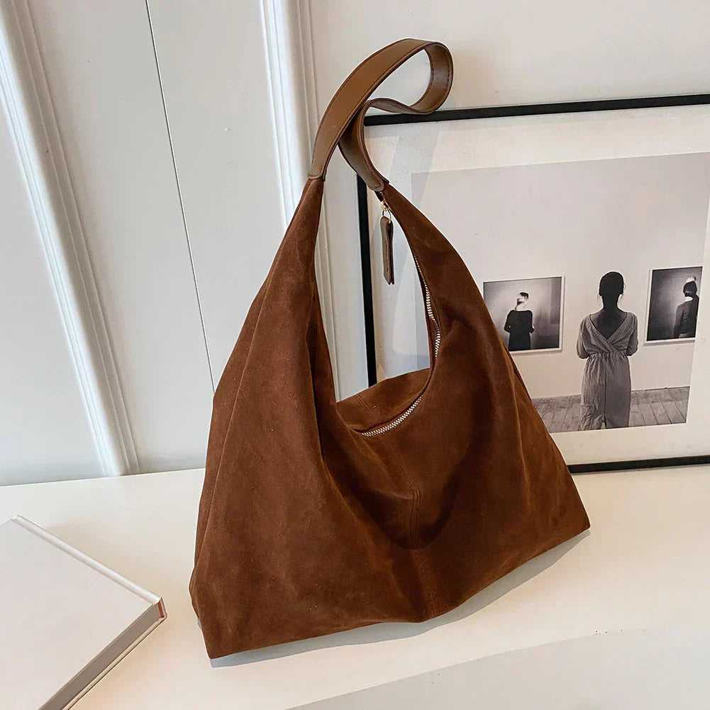 Liv™ - Stylová volná hobo taška v koženém designu