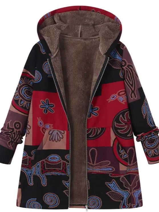 Sofia™ | Květovaná fleece bunda