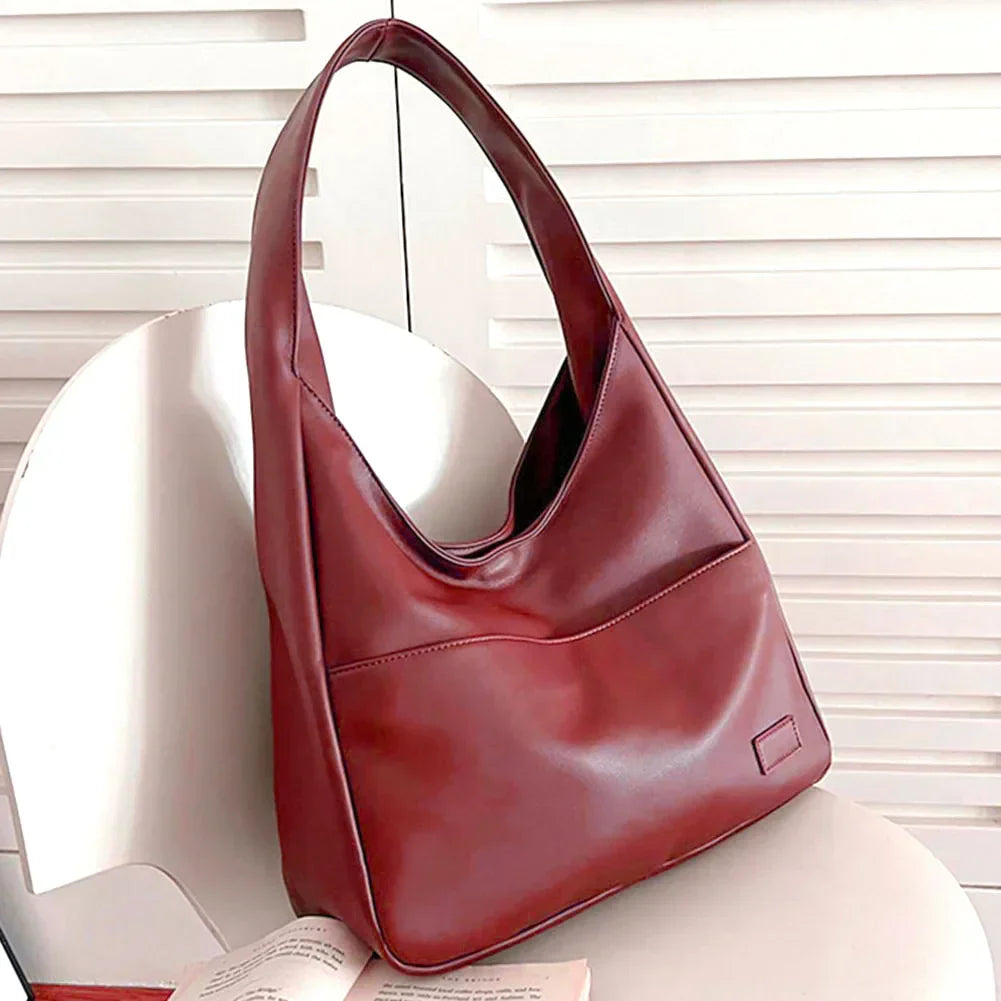Liv™ - Stylová volná hobo taška v koženém designu