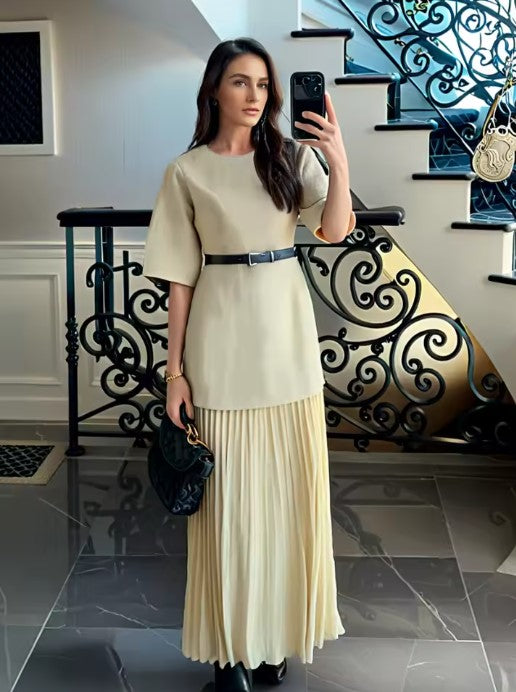 MICHAELA | Elegantní Ručně Šitá Šaty