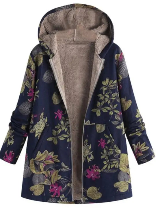 Sofia™ | Květovaná fleece bunda