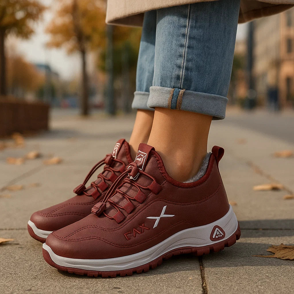 Dámské zimní sportovní sneakersy s polarovou podšívkou