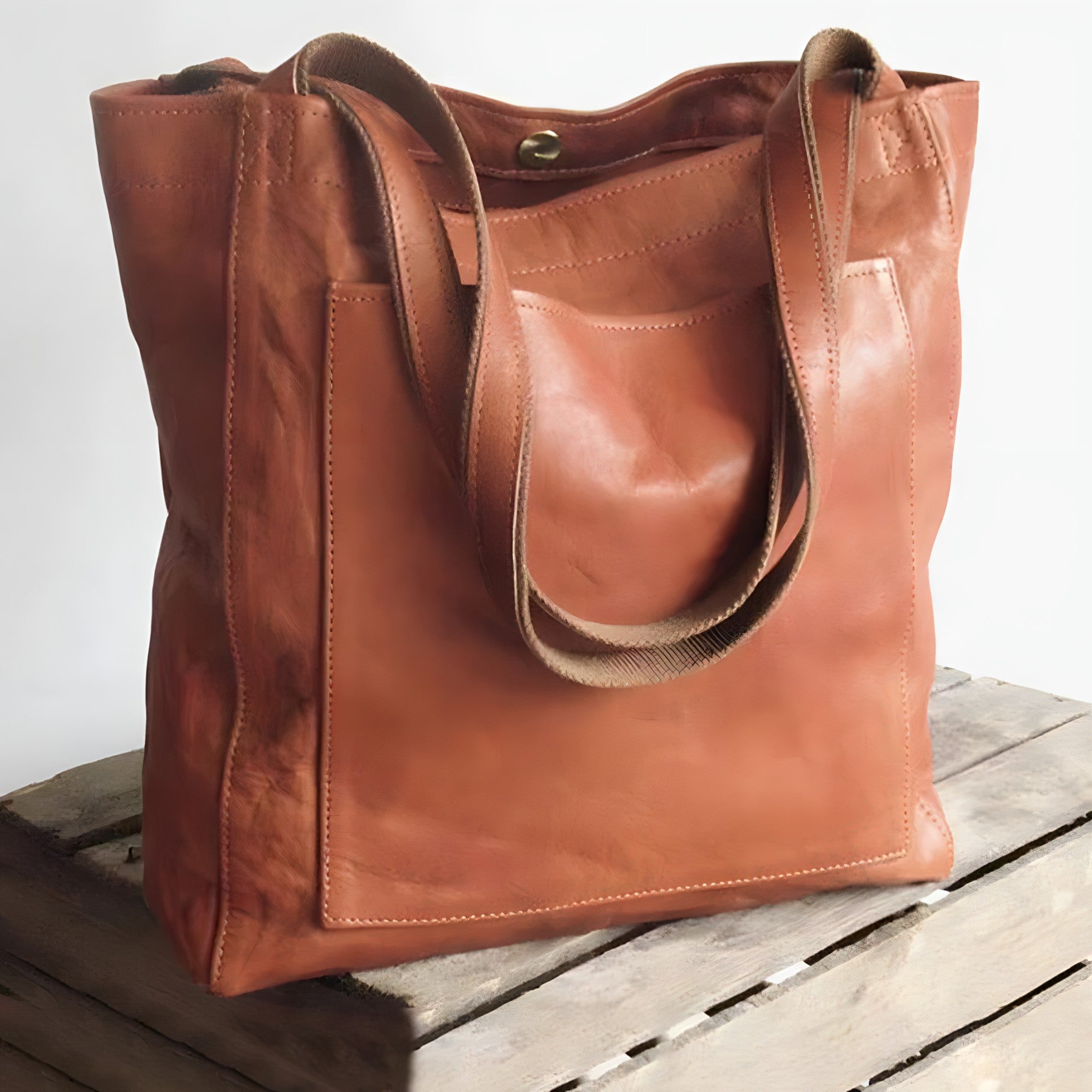 Eliska Luxe Tote – Stylová kožená kabelka přes rameno