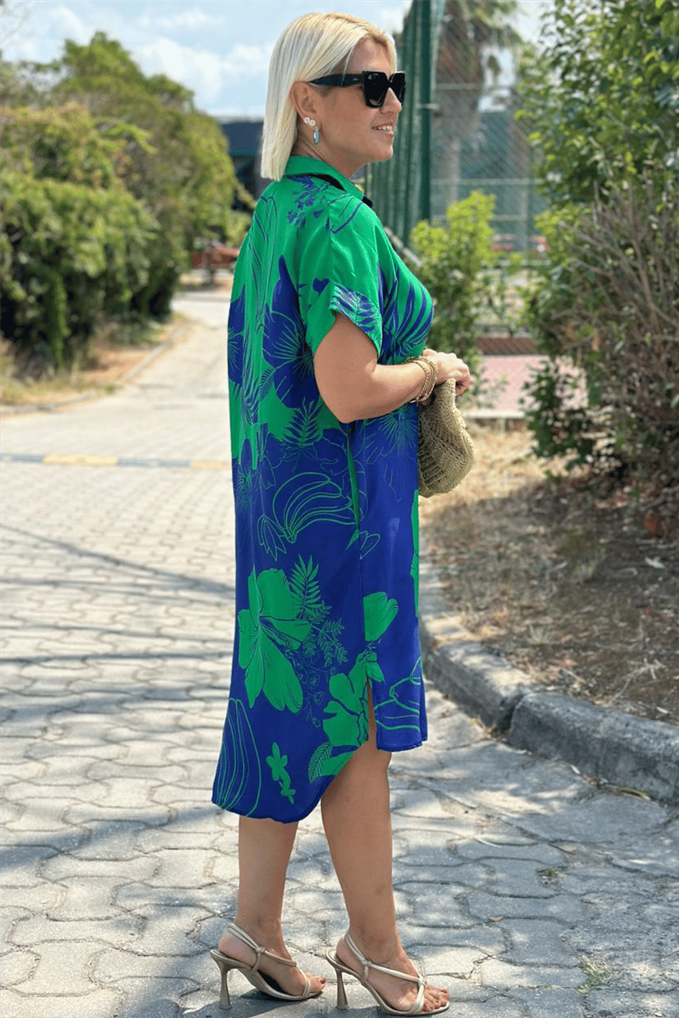 NAOMI | Šaty s květinami