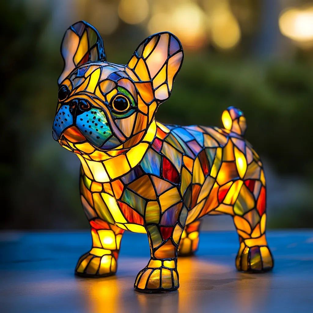Bruno | Magická barevná psí lampa