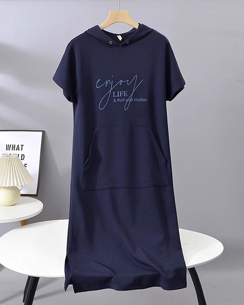 Saskia™ | Casual Hoodie Šaty