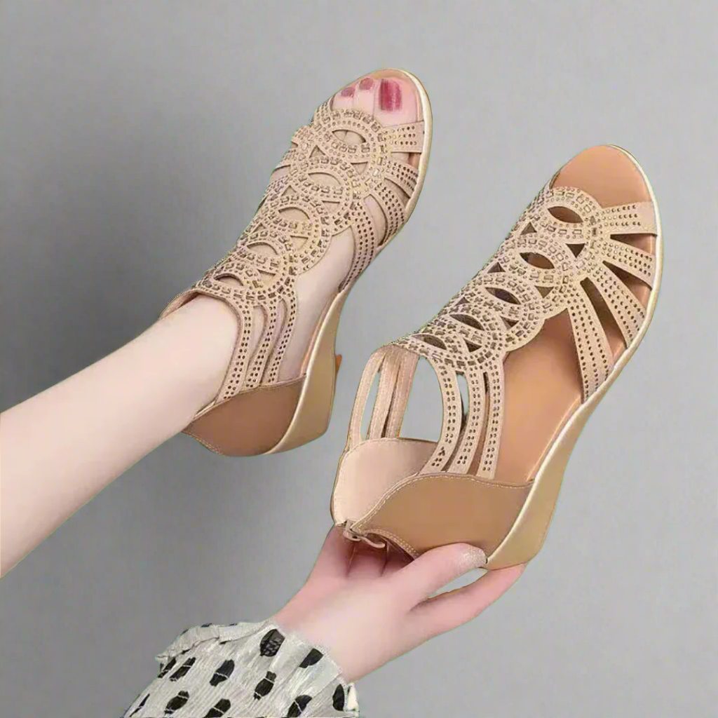 Senta | Ručně vyráběné římské sandály vyrobené z prémiové kůže