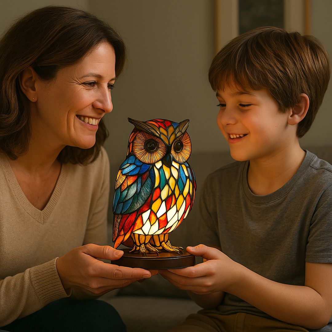 Merlin - ručně vyráběná lampa, která rozjasní srdce