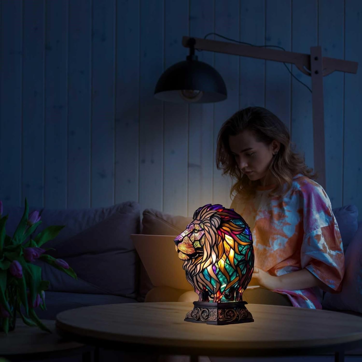 Simba | ručně vyráběná lampa, která rozjasní srdce