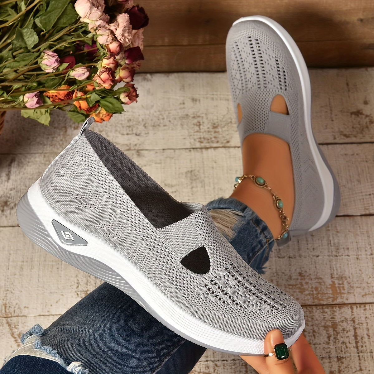 Carmelle – Slip-On prodyšné turistické boty
