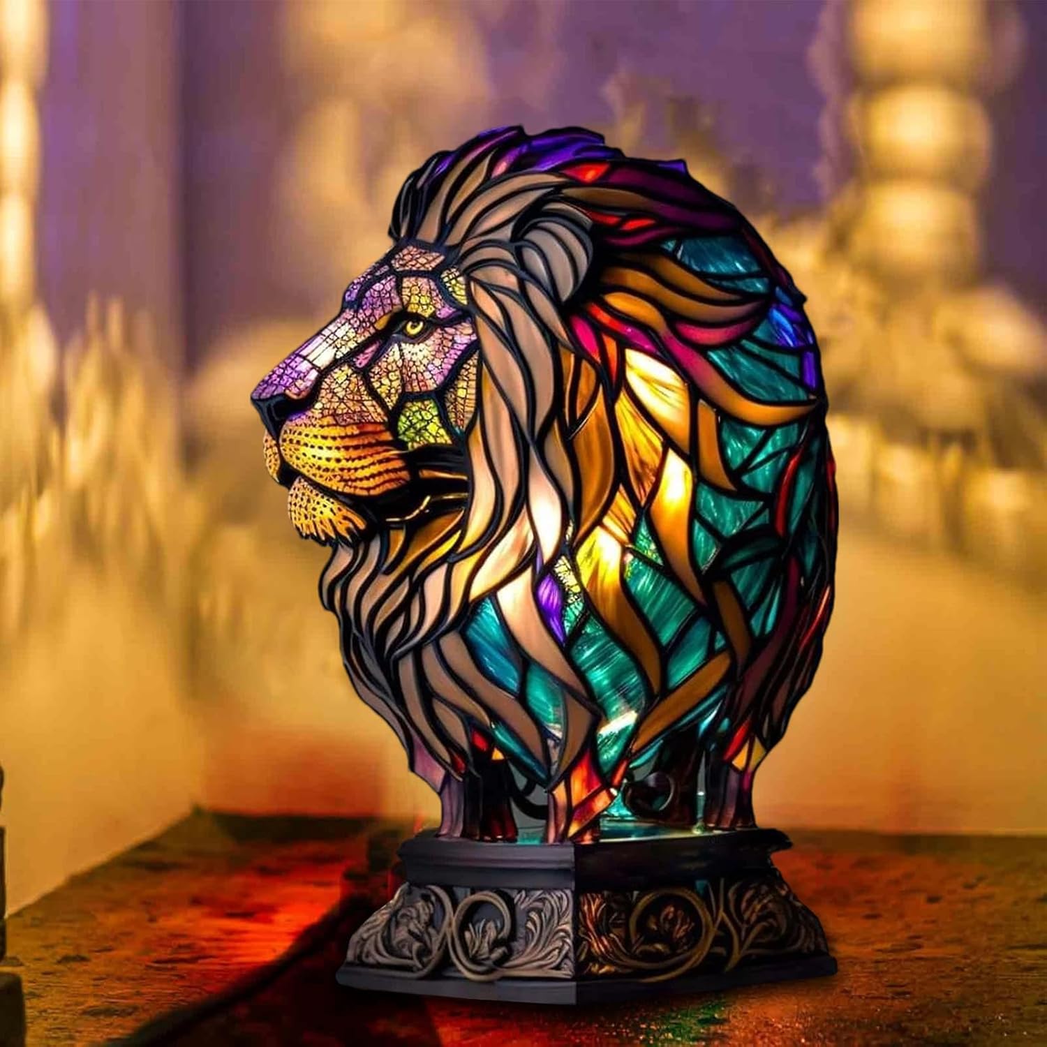 Simba | ručně vyráběná lampa, která rozjasní srdce