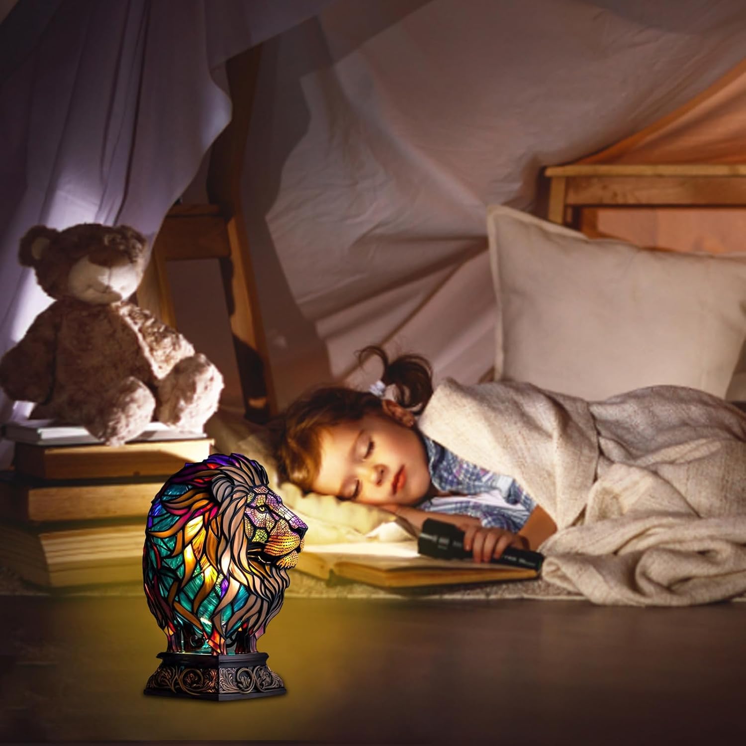 Simba | ručně vyráběná lampa, která rozjasní srdce