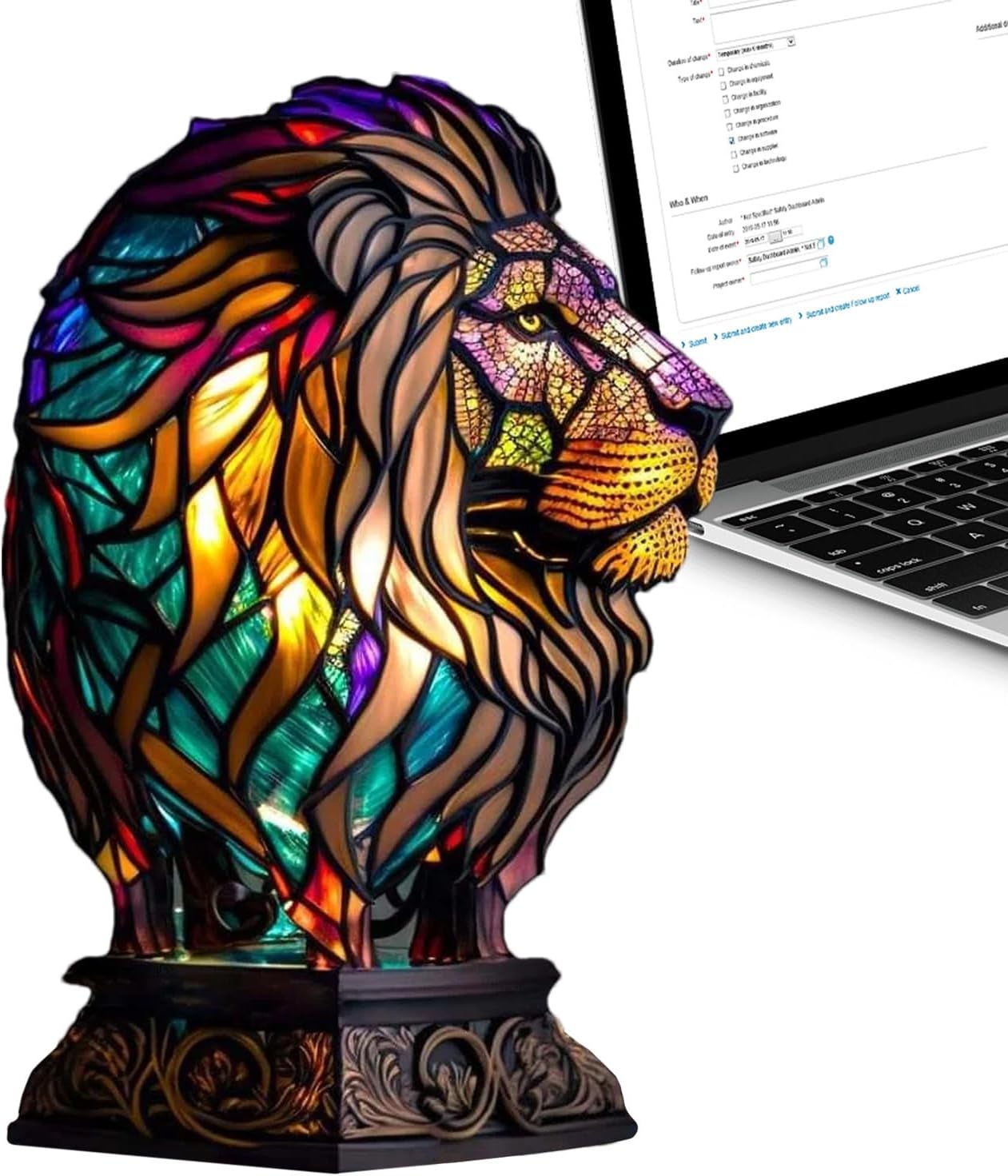Simba | ručně vyráběná lampa, která rozjasní srdce