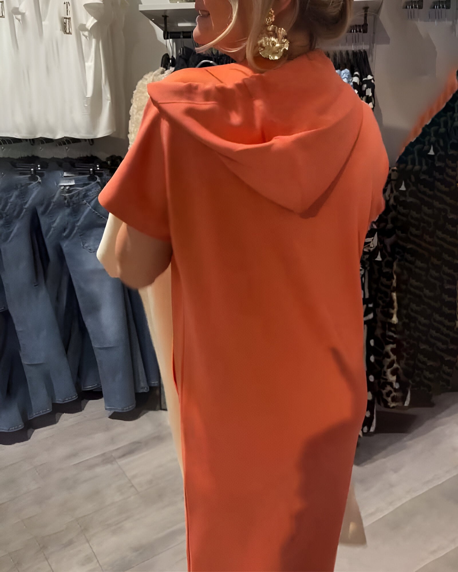 Saskia™ | Casual Hoodie Šaty