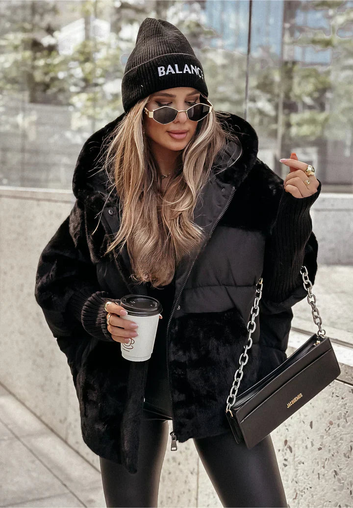 NOLINA | Trendy měkká a stylová péřová bunda