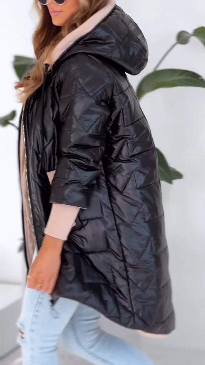 Morgan™ | Elegantní dámský zimní kabát s kapucí