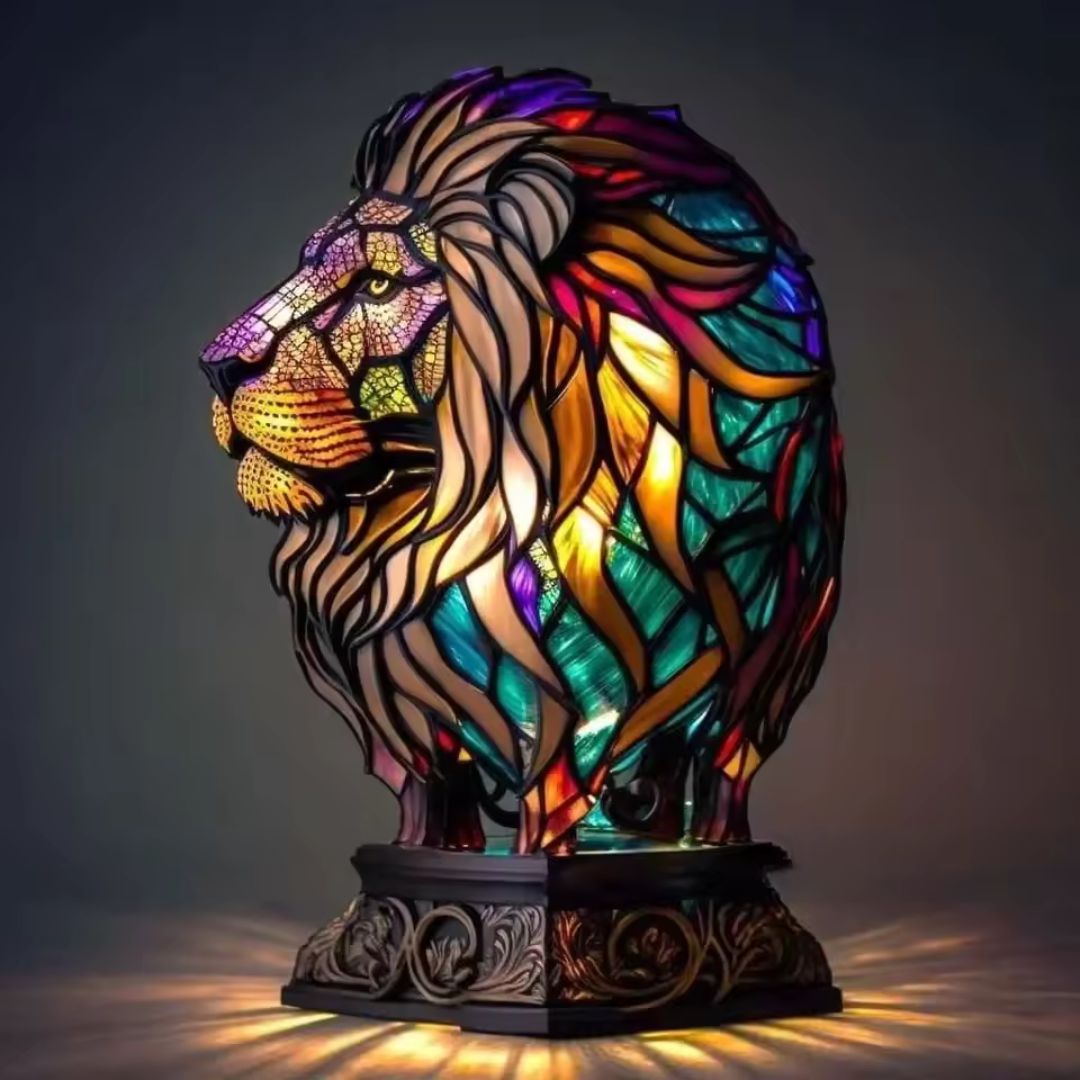 Simba | ručně vyráběná lampa, která rozjasní srdce