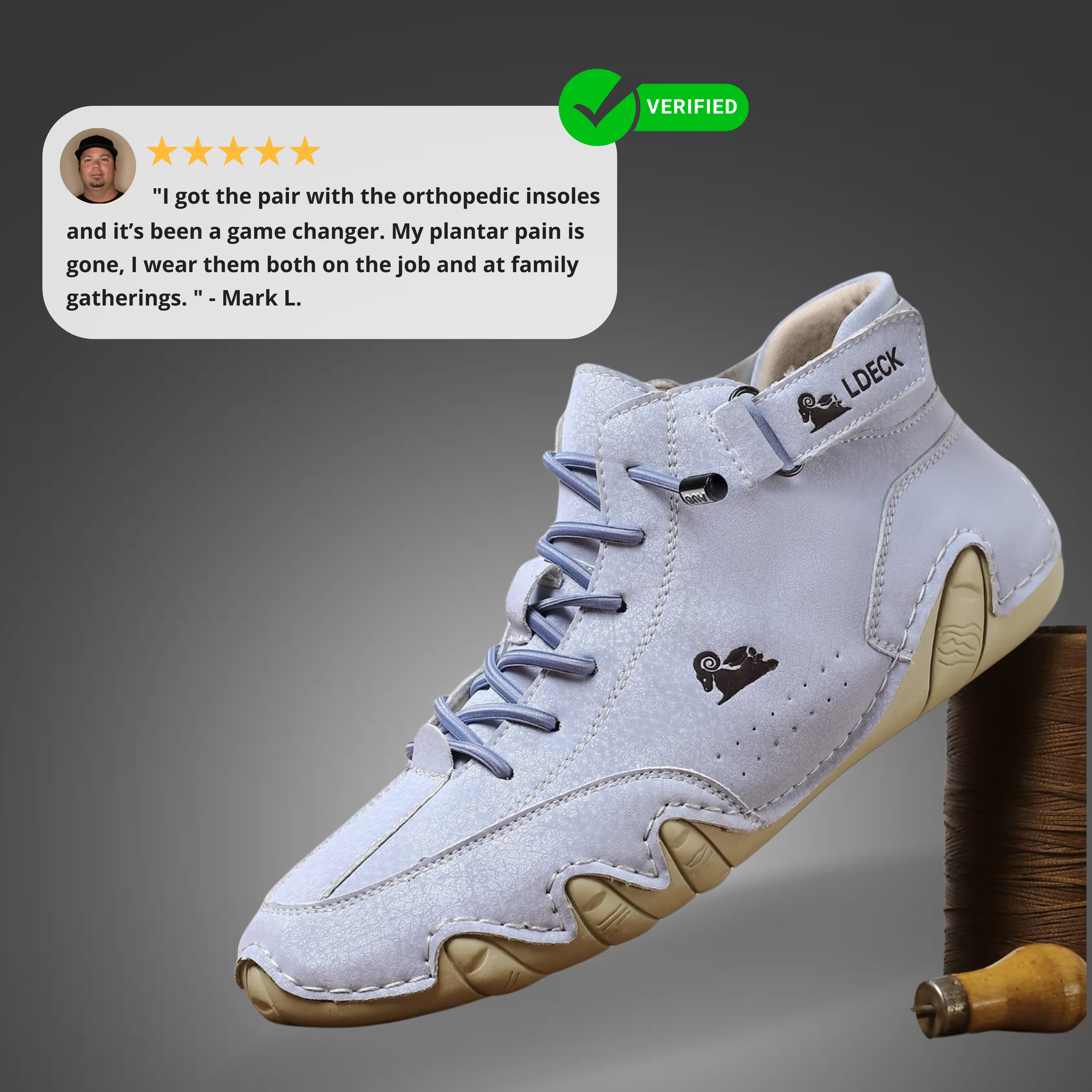 VogLDeck - Orthopedic Shoes with Waterproof and Breathable Design