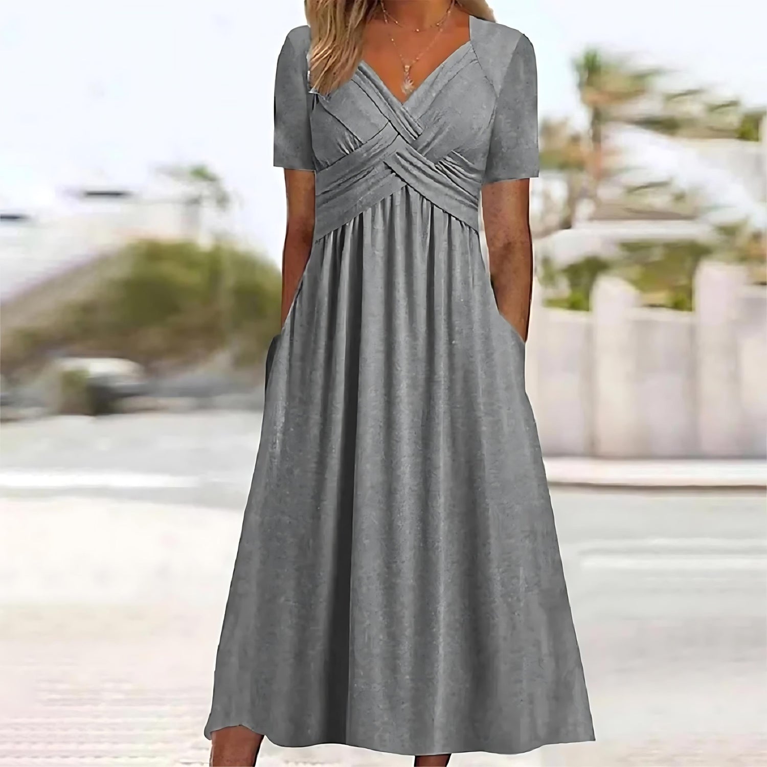 Birgitte - Casual midi šaty