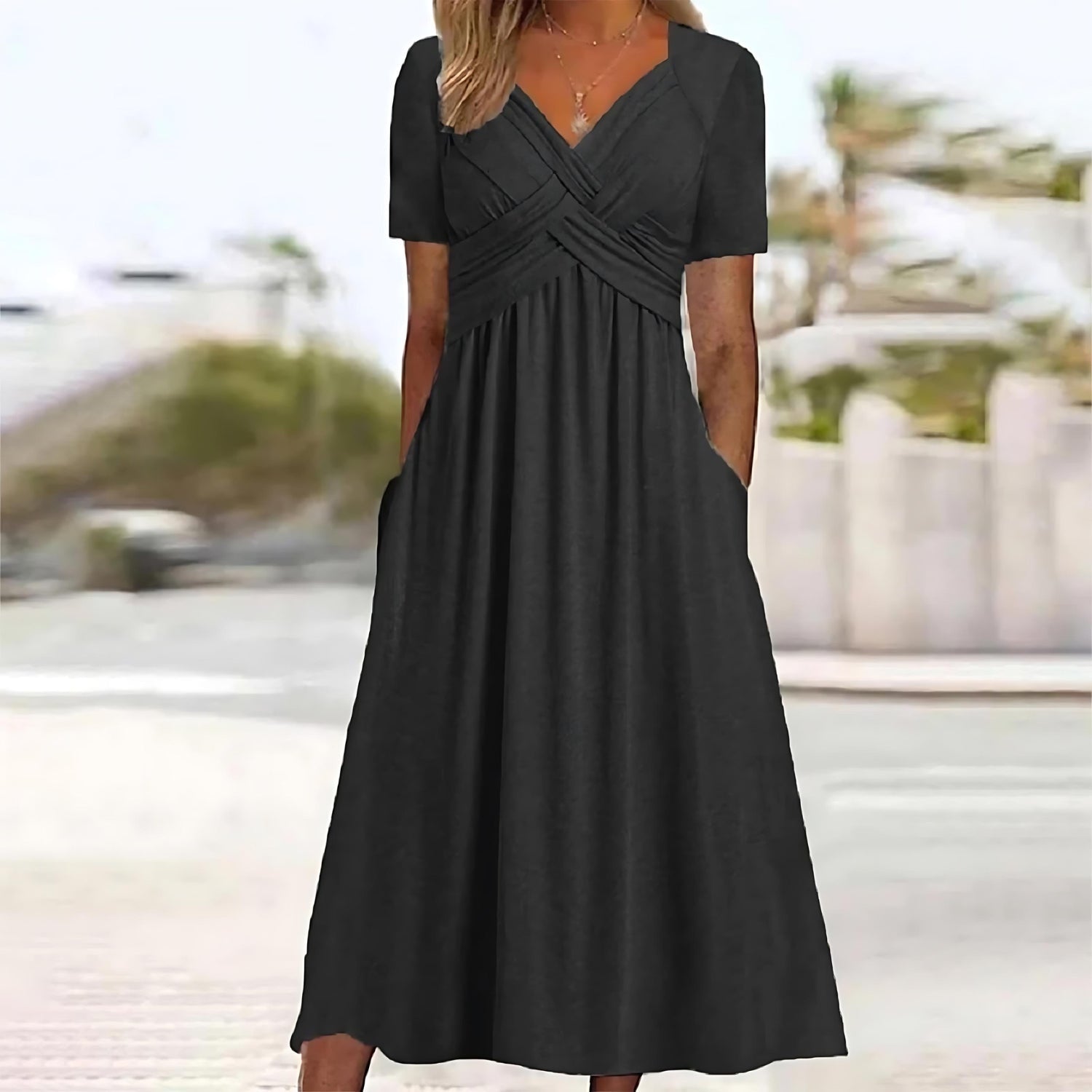 Birgitte - Casual midi šaty