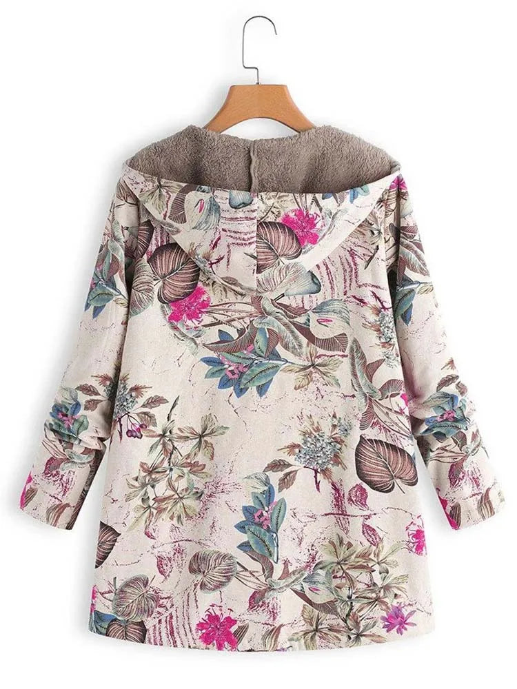 Sofia™ | Květovaná fleece bunda