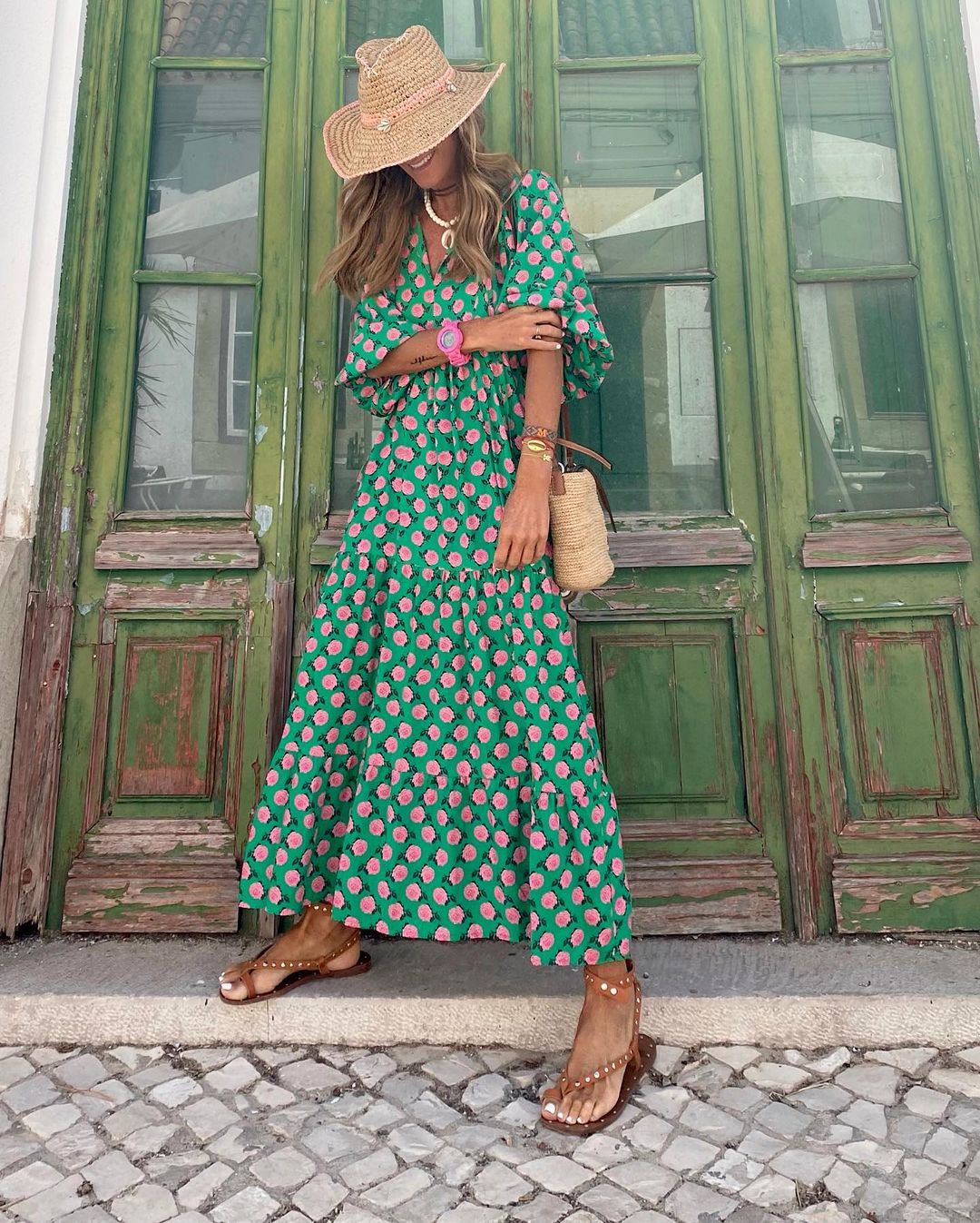 MAGDALENA | Boho Maxi Šaty