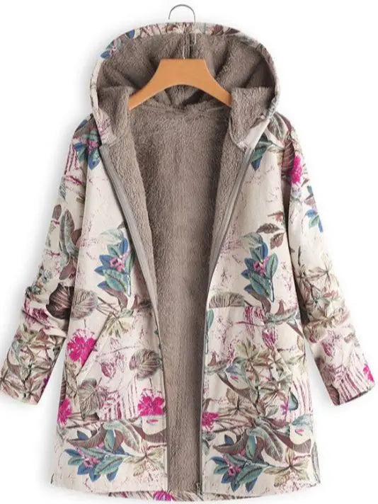 Sofia™ | Květovaná fleece bunda