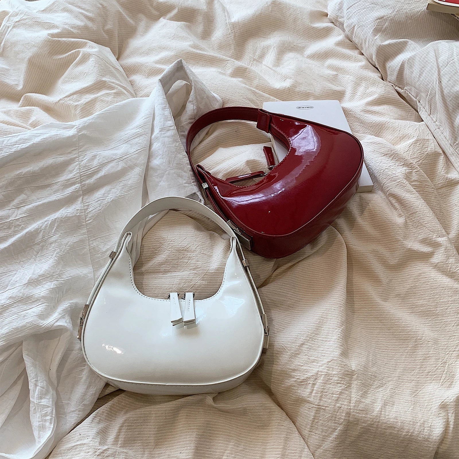 Bella™ - Vintage Half-Moon Handbag