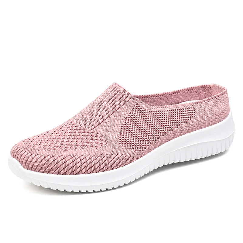 BreezeStep™ – Dámské Pletené Pantofle | Prodyšné Lehoučké Casual Boty na Jaro & Léto
