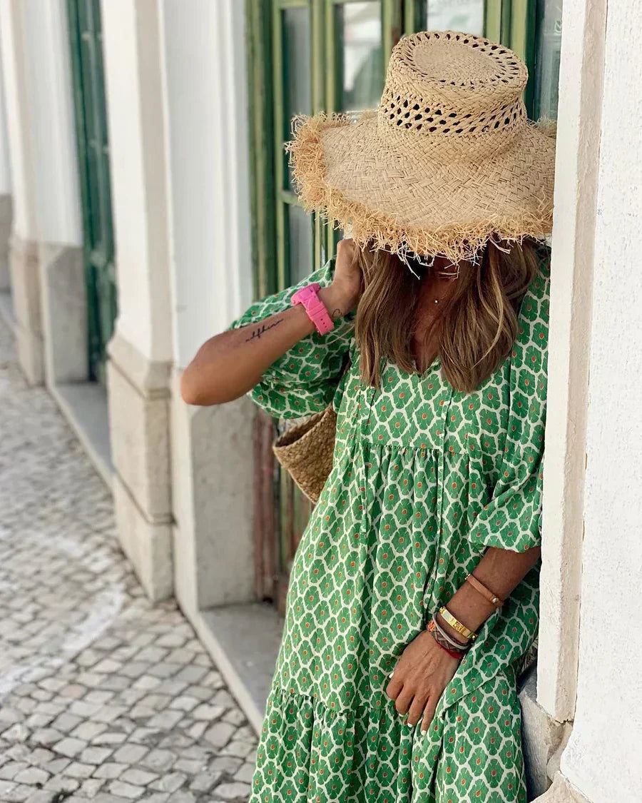 MAGDALENA | Boho Maxi Šaty