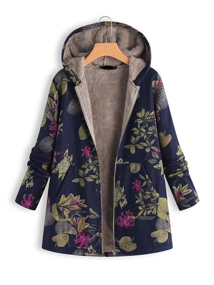 Sofia™ | Květovaná fleece bunda