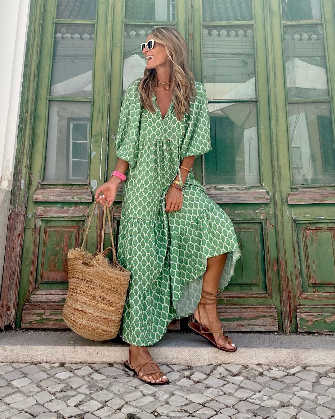 MAGDALENA | Boho Maxi Šaty