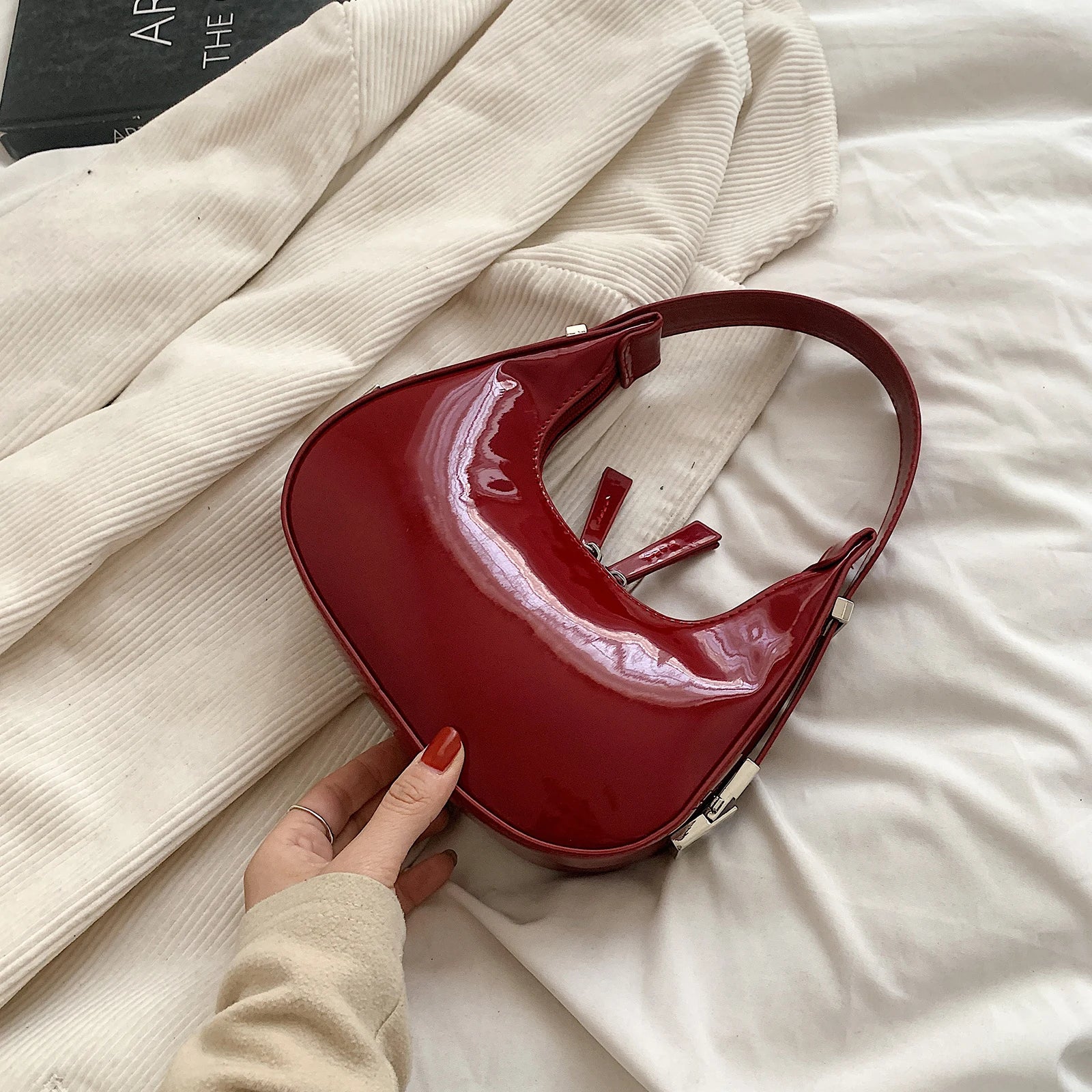 Bella™ - Vintage Half-Moon Handbag