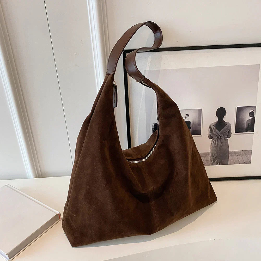 Liv™ - Stylová volná hobo taška v koženém designu