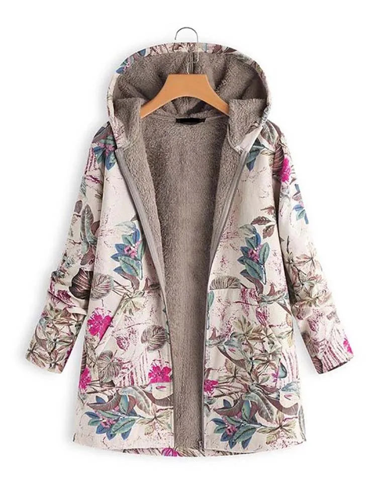 Sofia™ | Květovaná fleece bunda