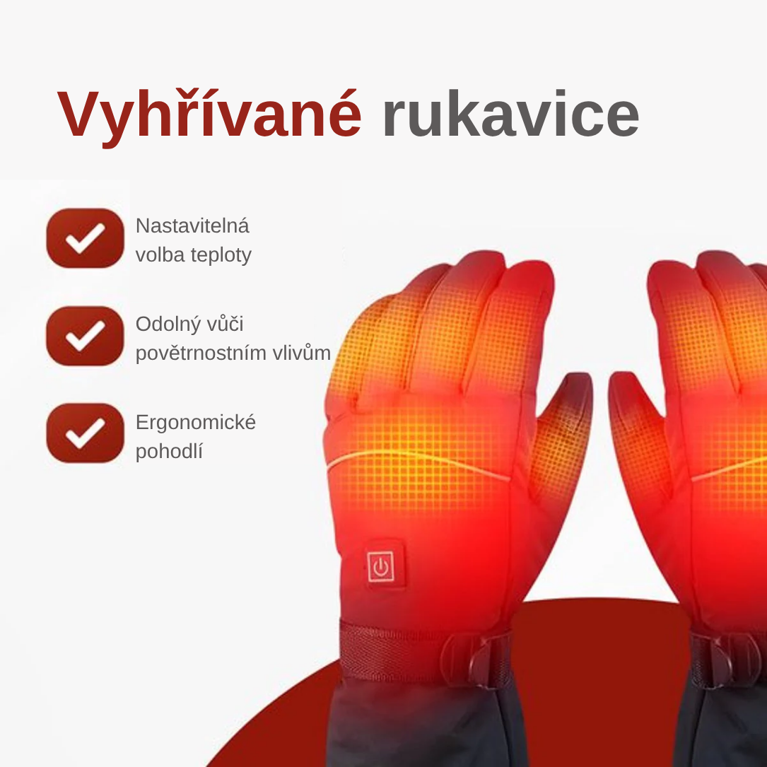 UltraWarm™ Elektrické rukavice – Dobíjecí & voděodolné