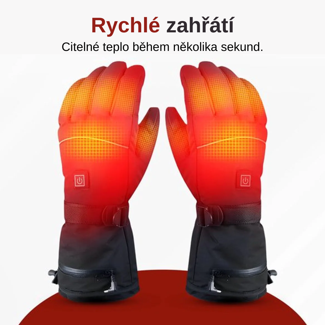 UltraWarm™ Elektrické rukavice – Dobíjecí & voděodolné