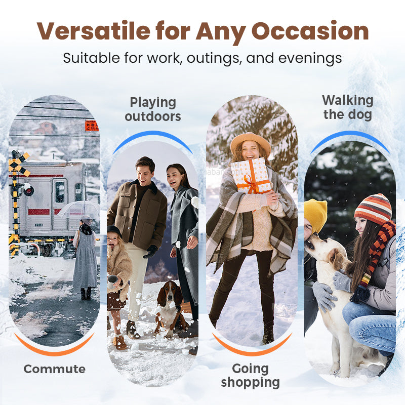 MOTS™ Elegantní boty na podpatku s pleteným manžetou