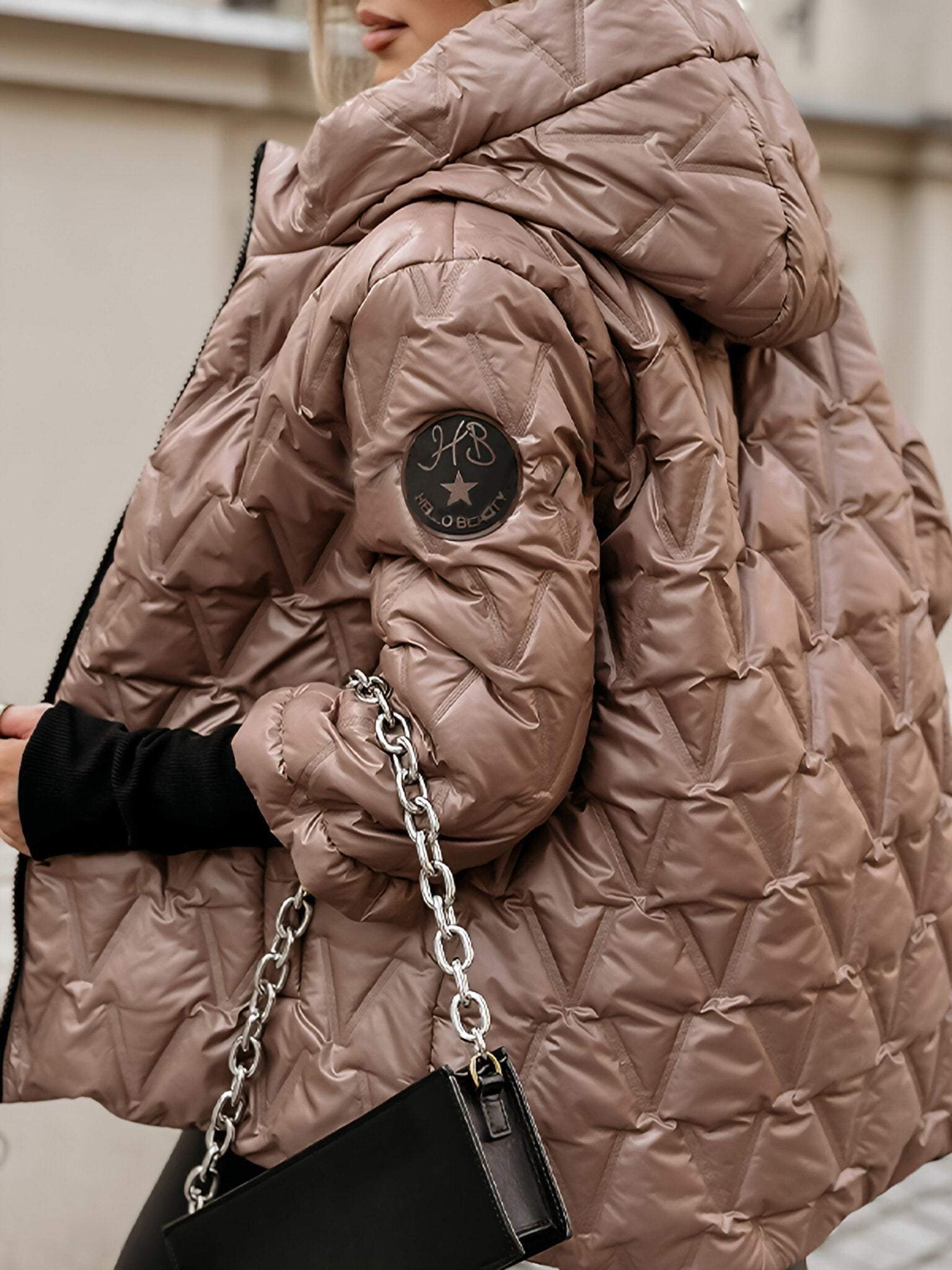 DiamondWarm™ Patchworková Bunda