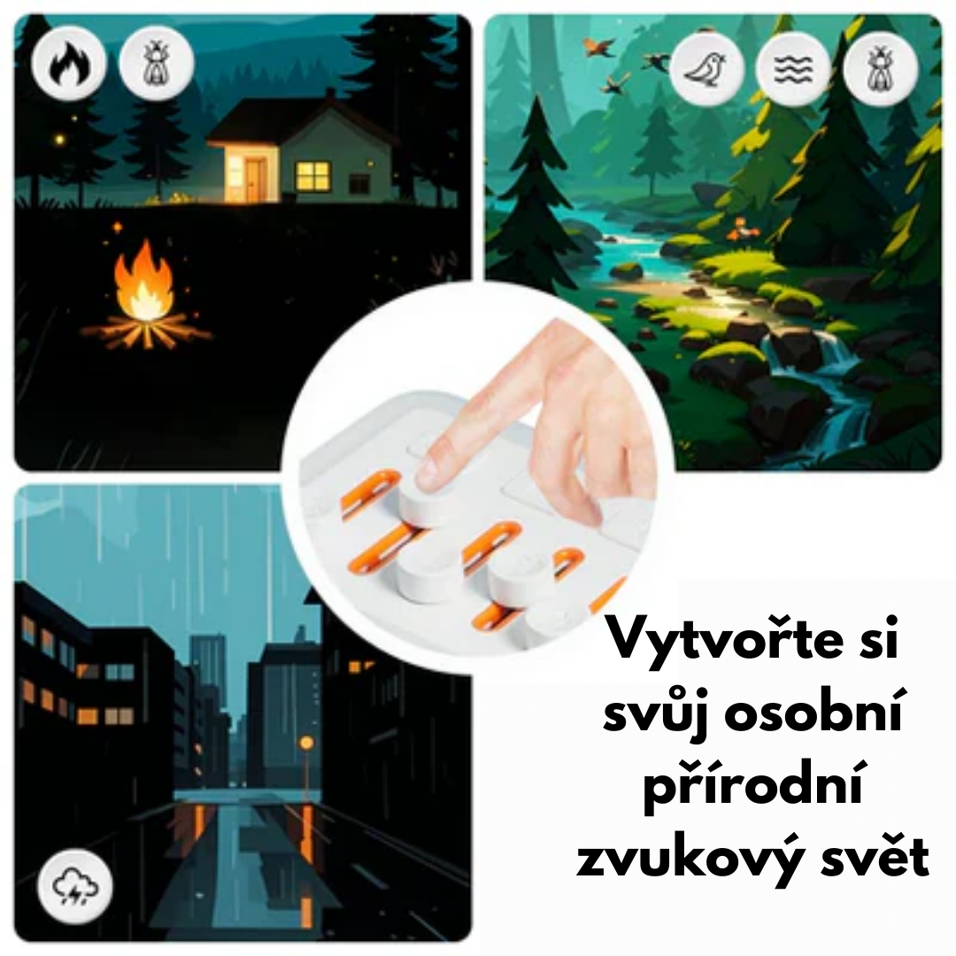 LumiKlid | 3 v 1 Přírodní zvukový stroj