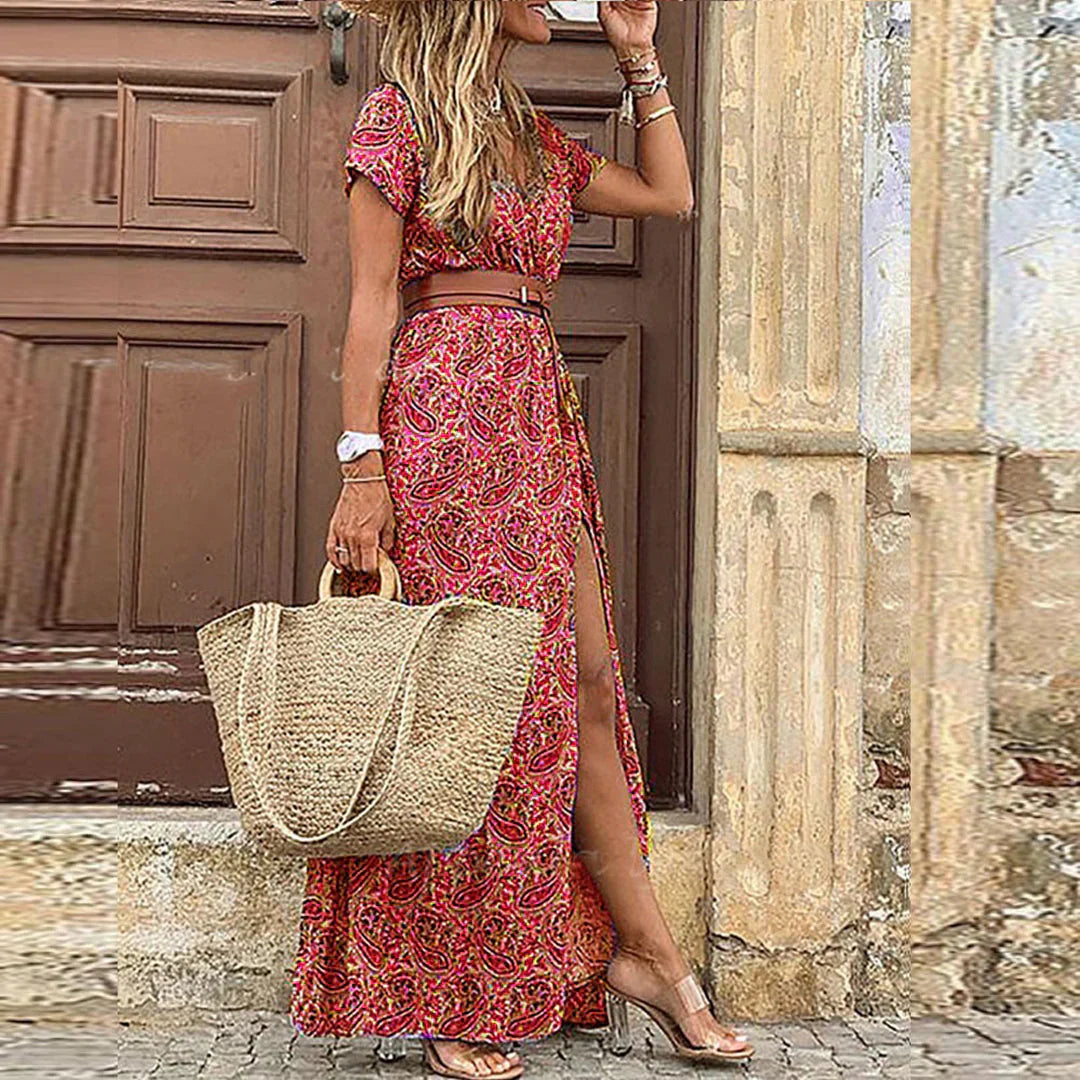Amarilla™ | Vzdušné Maxi Šaty Boho